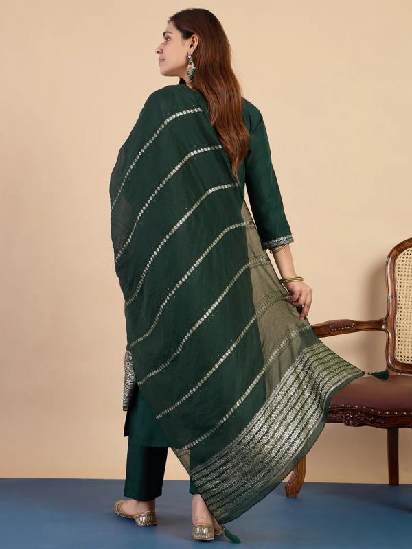 VP 9830 G Women’s Traditional Kurta Pant Set with Dupatta